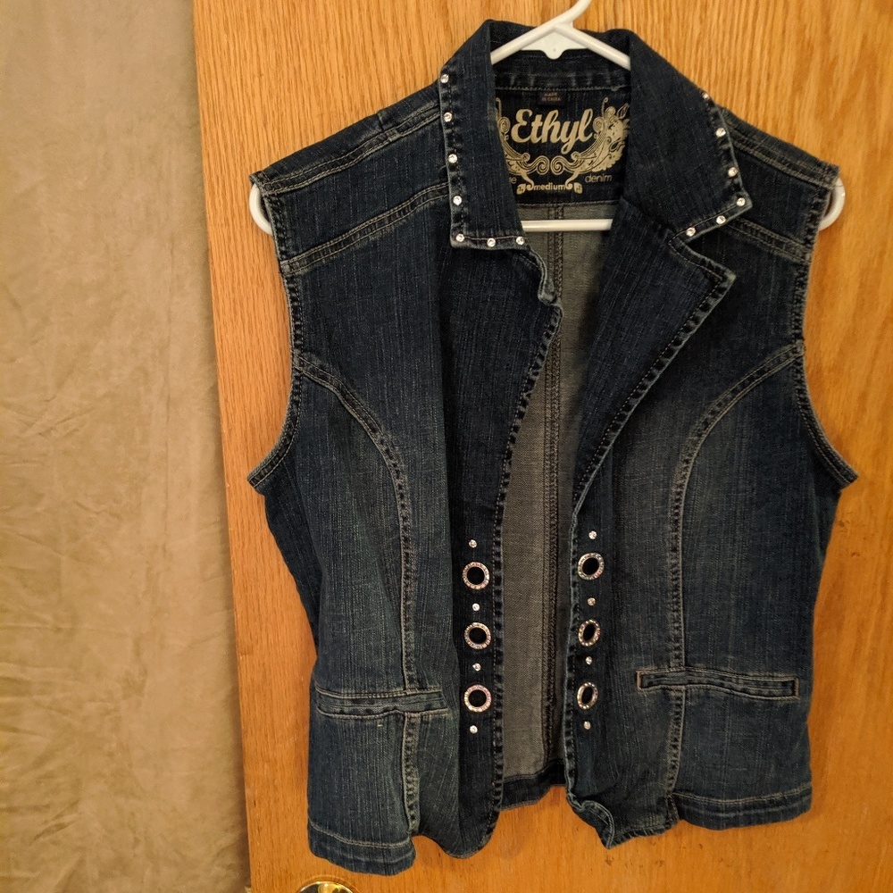 Denim vest